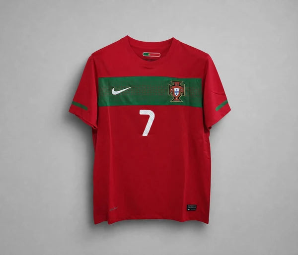 Cristiano Ronaldo #17 Portugal Home Jersey EURO 2004