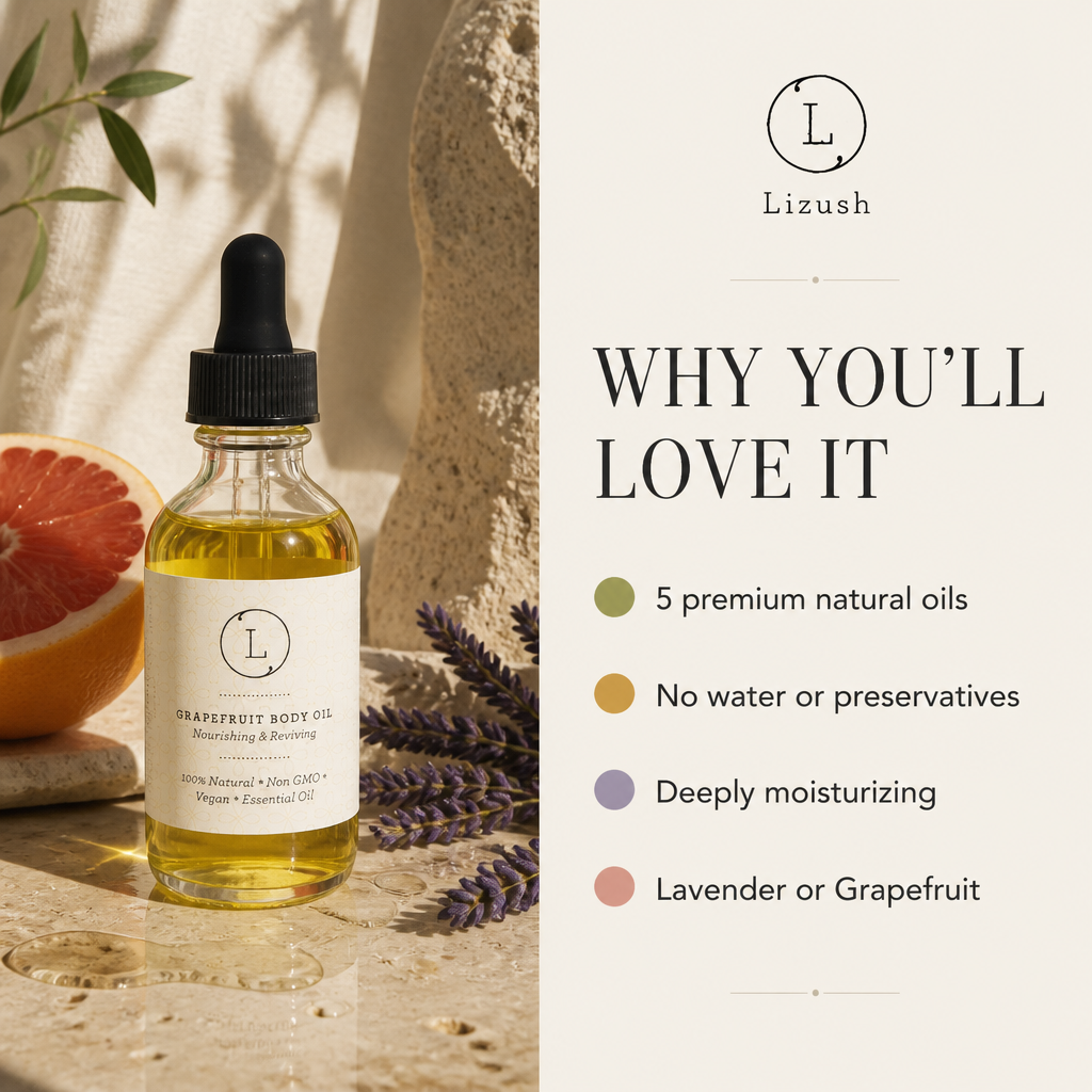 wholesale - Natural Body Oil with Essential oils - Reviving Body Oil