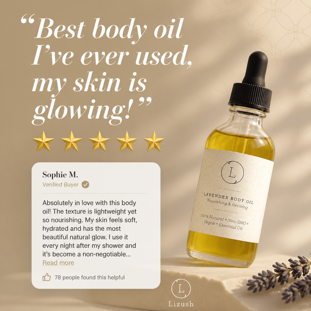 wholesale - Natural Body Oil with Essential oils - Reviving Body Oil