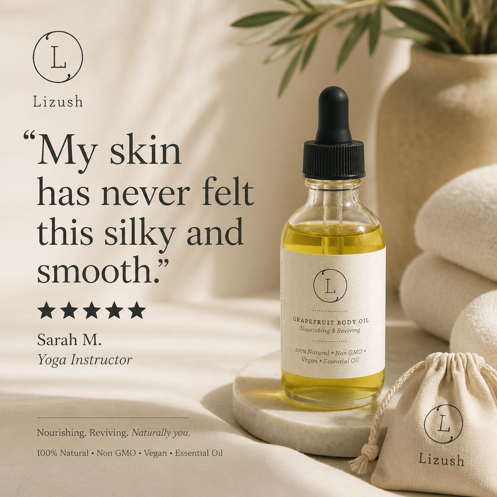 wholesale - Natural Body Oil with Essential oils - Reviving Body Oil