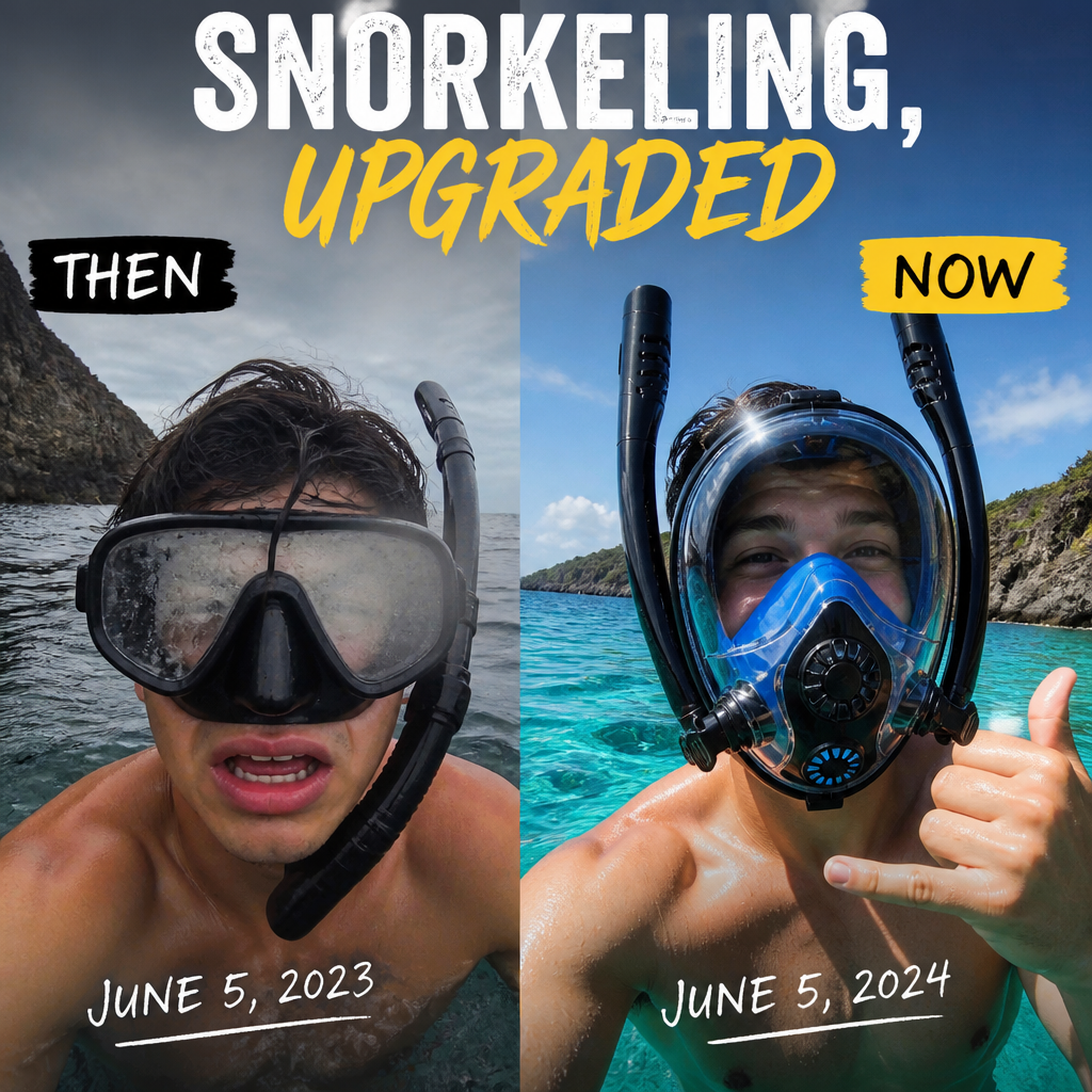 Full Dry Diving Mask Snorkeling Mask