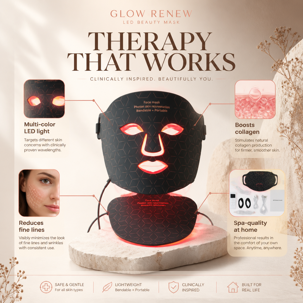 Glow Renew LED Beauty Mask