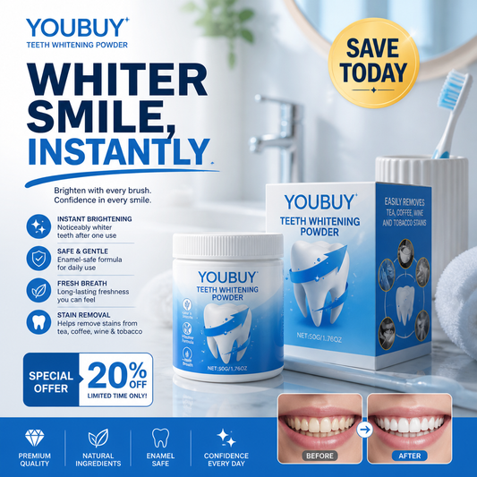 YOUBUY Teeth Whitening Powder