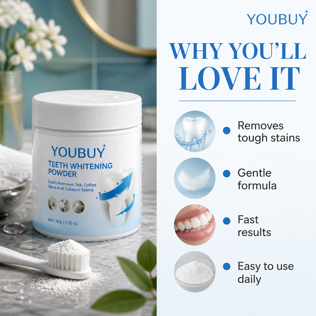 YOUBUY Teeth Whitening Powder