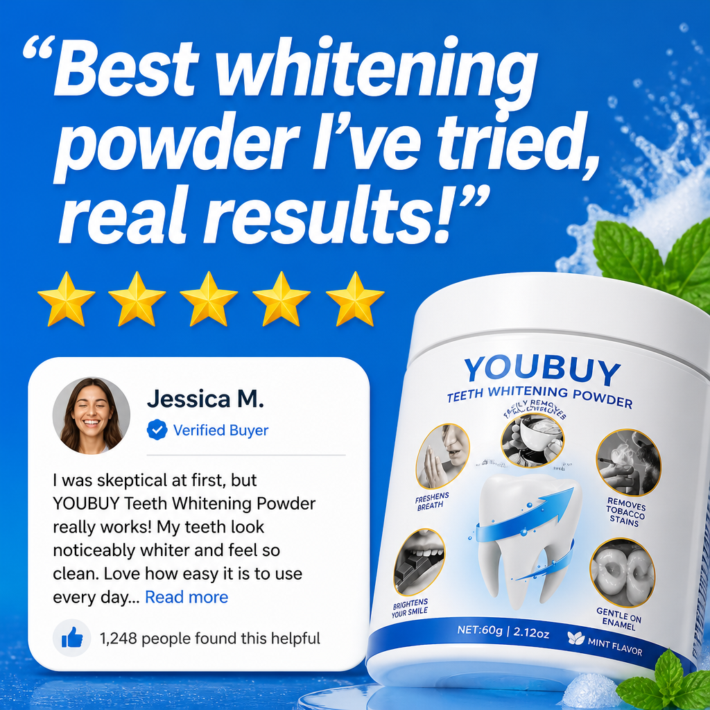 YOUBUY Teeth Whitening Powder